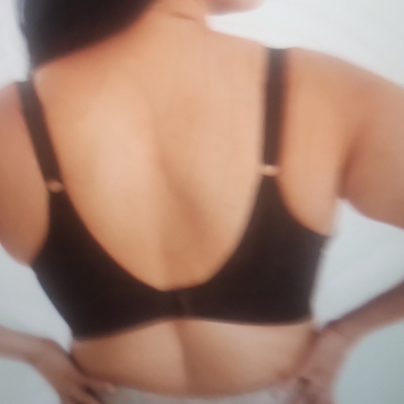 Goddess Dark Brown Yvette Full-Coverage Wired Bra Chocolate Size 42D - Picture 3 of 6